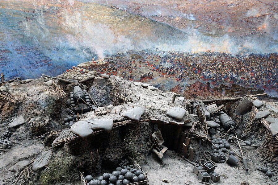 Музей панорама Оборона Севастополя внутри